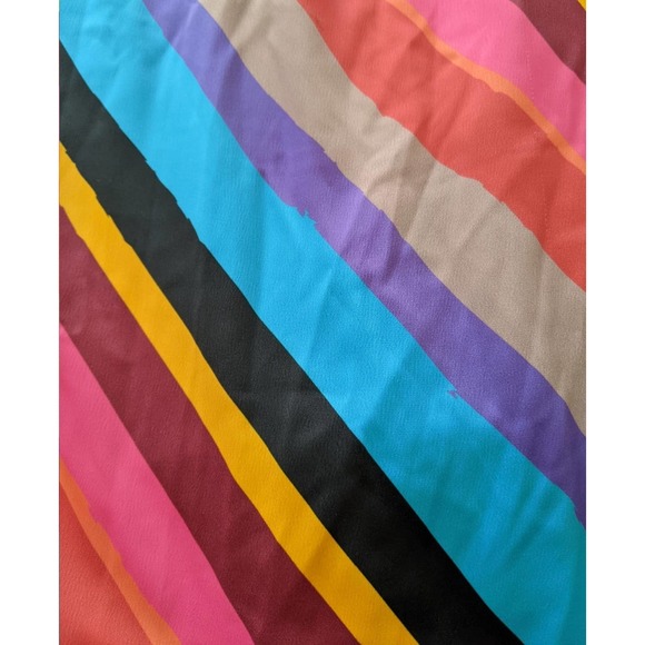 M Medium New Crosby By Mollie Burch Womens Young Wrap Maxi Dress colorful - Picture 8 of 9